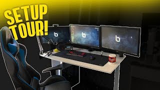 My New Fortnite Gaming Setup Apartment Tour 2019