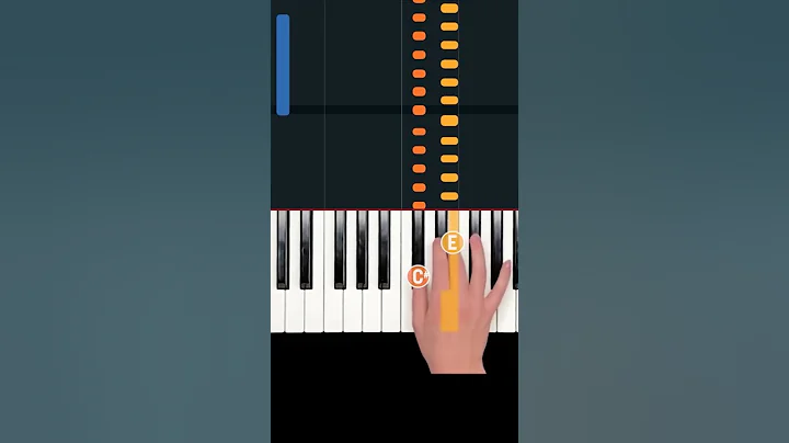 How to impress on piano in 35 seconds! (EASY) #shorts - DayDayNews