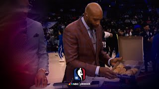 NBA Showtime surprises Vince Carter for his 49th birthday | NBA on NBC Net Worth