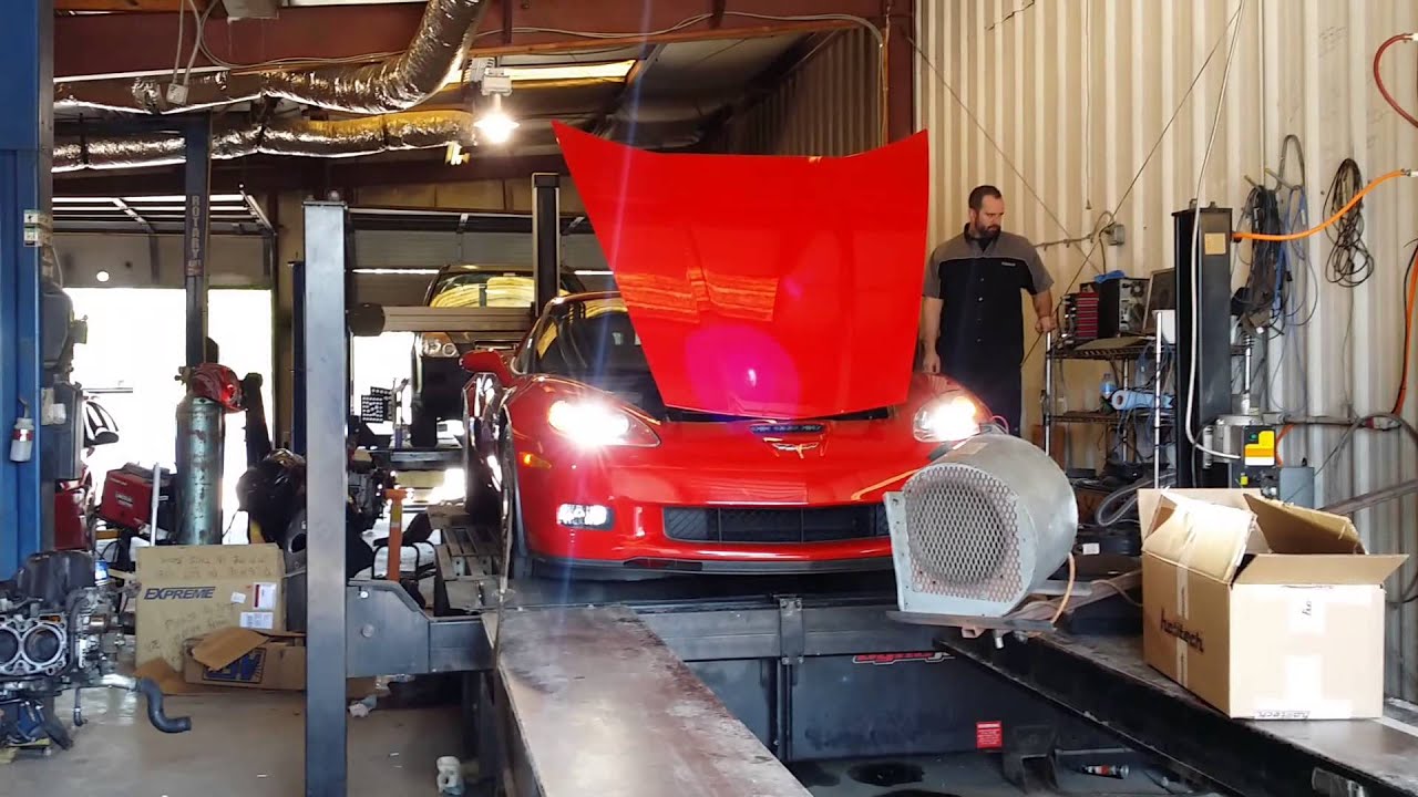 Heads/cam fullbolt on C6 Z06 dyno run YouTube