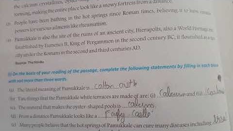 BBC solution class 7