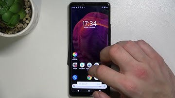 How to Remove/Restore Messages Icon from/to Home Screen on SONY XPERIA 5 III - Adjust Screen Icons