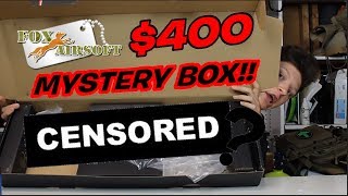 FOX AIRSOFT $400 MYSTERY BOX UNBOXING || QSAirsoft