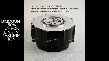 3-In-1 Integrated Joint Module (Model: ROBSTRIDE06) - 36Nm Collimated Drive, Motor+Planetary Reducer