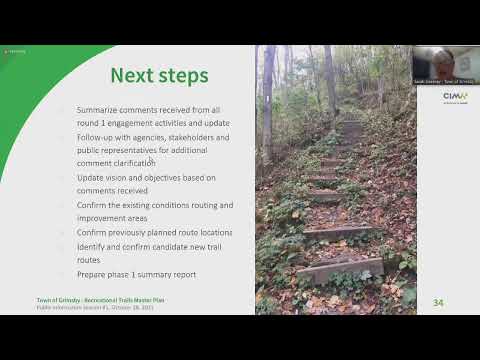 Town of Grimsby Recreational Trails Master Plan - Public Input Session #1