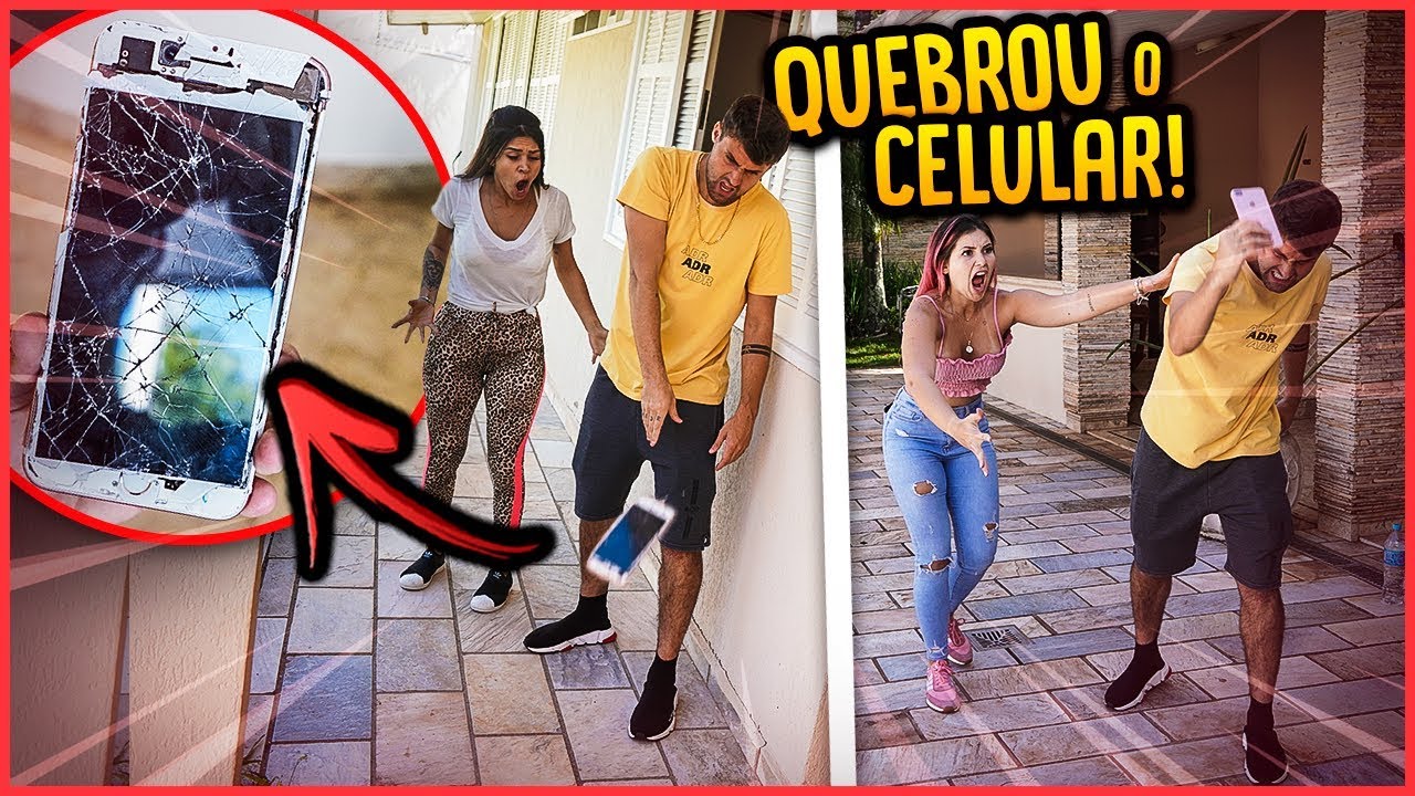 entretenimento para casamento PEDI O CELULAR DELES EMPRESTADO E QUEBREI!! - TROLLANDO AMIGOS [ REZENDE EVIL ]