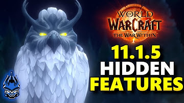 Some LESSER KNOWN Features Coming in Patch 11.1.5 -Class Updates & MORE- Samiccus Discusses & Reacts