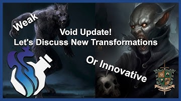 Daggerheart Void Update - Transformations - Werewolf, Vampire and Much More