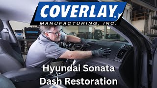 Hyundai Sonata Dash Cover Install - Coverlay® Part #14-114LL Dash Cover fits 2011-2014