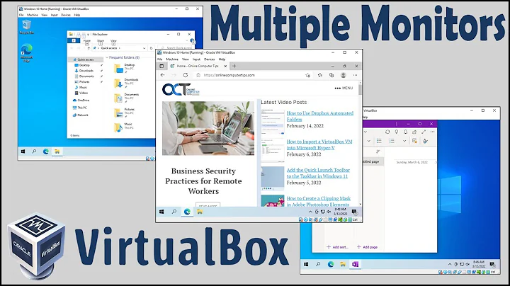 How to Configure Multiple Monitors for a VirtualBox VM