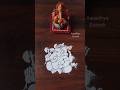Ganesh stencil kolam #kolam #ganesh #rangoli