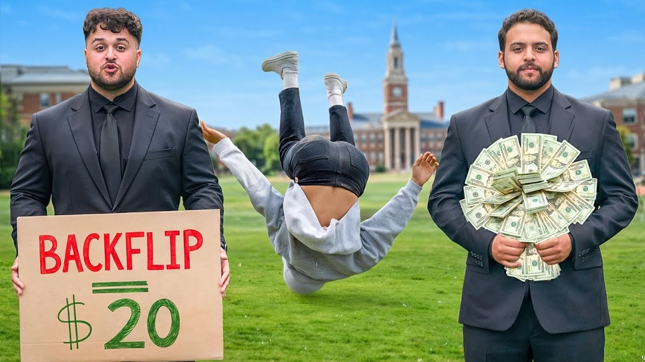 Do A Backflip, Get $20