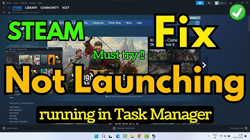 Steam start niet op, crasht of draait niet in Taakbeheer.