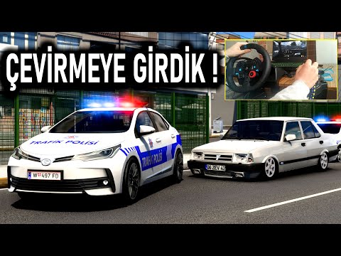 TOFAŞ'LA POLİS ÇEVİRMESİNE GİRDİM ! ETS 2 MP MOD Logitech G29