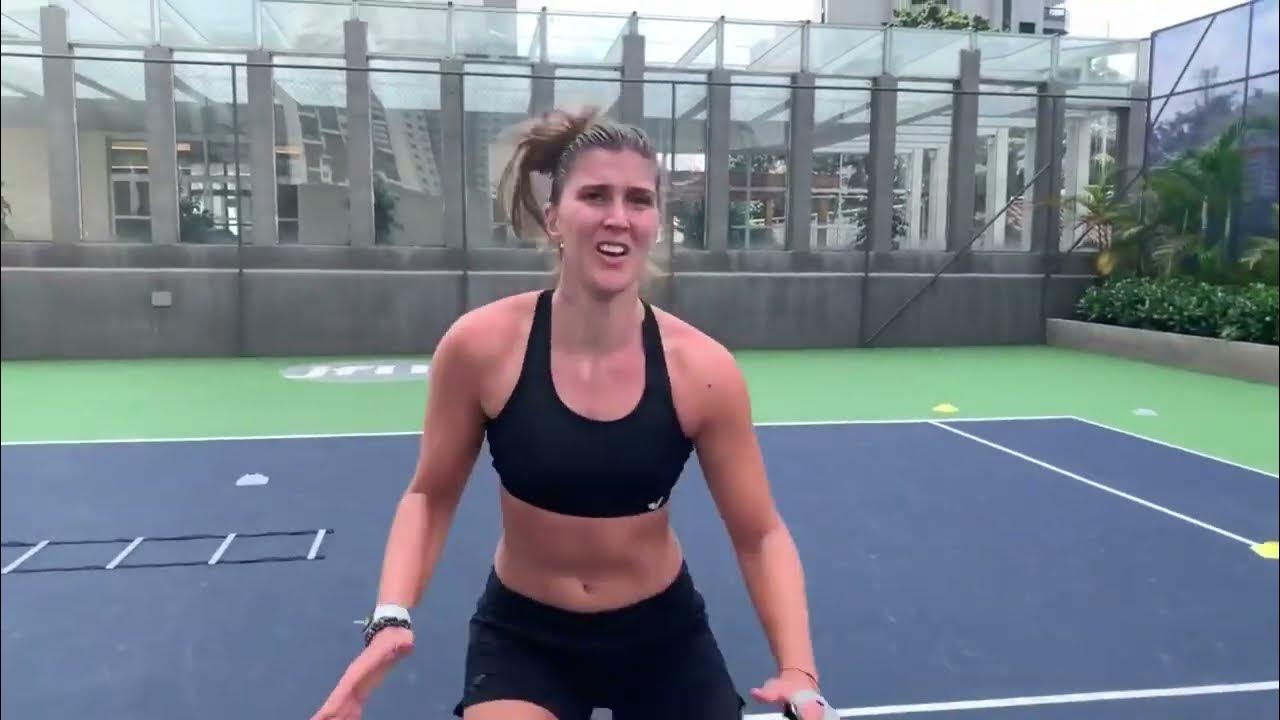 Beatriz Haddad Maia Tennis Training are What You Should Start With