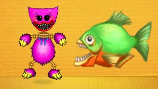Piranha vs Kissy Missy - Kick The Buddy Mod - Bays Gameplay screenshot 1