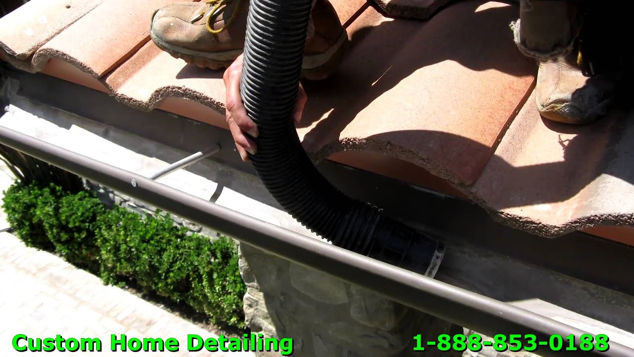 Rain Gutter Cleaning Coto De Caza YouTube