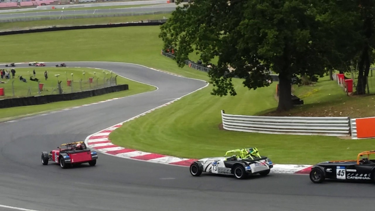 Caterham 7,s 310r championship brands hatch 4/6/17 YouTube