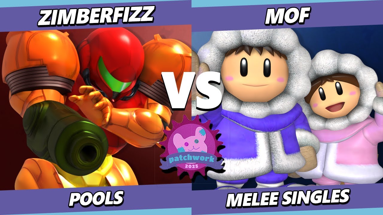 Patchwork 2025 - Zimberfizz (Samus) Vs. MOF (Ice Climbers) Smash