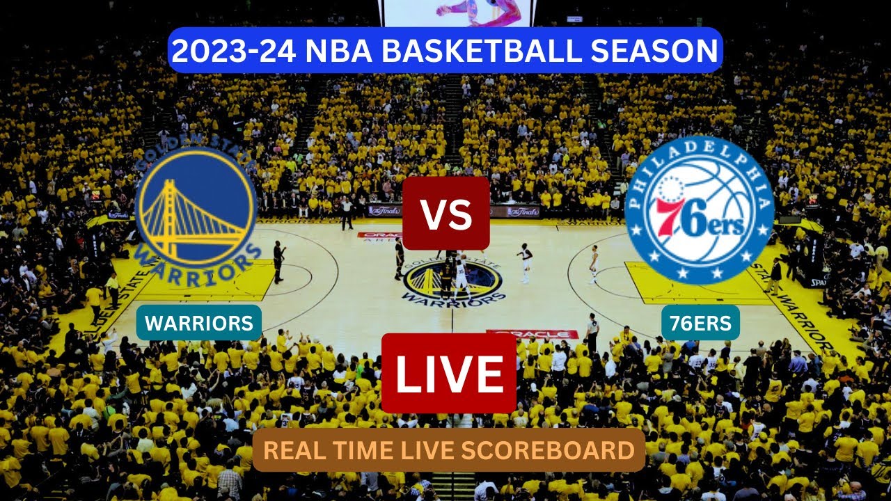 Warriors Vs 76ers LIVE Score UPDATE Today 202324 NBA Season Basketball Match Jan 30 2024 YouTube
