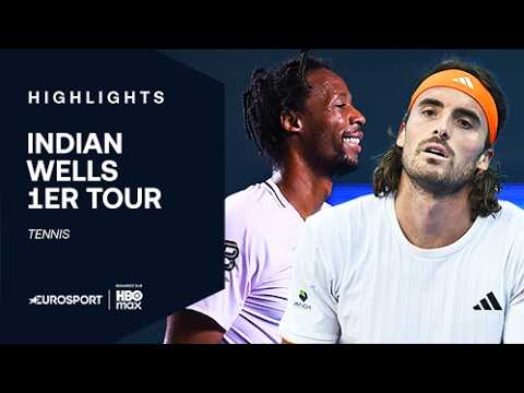 MASTERS 1000 INDIAN WELLS - Monfils fait le show, Tsitsipas prend déjà la porte... Les résumés