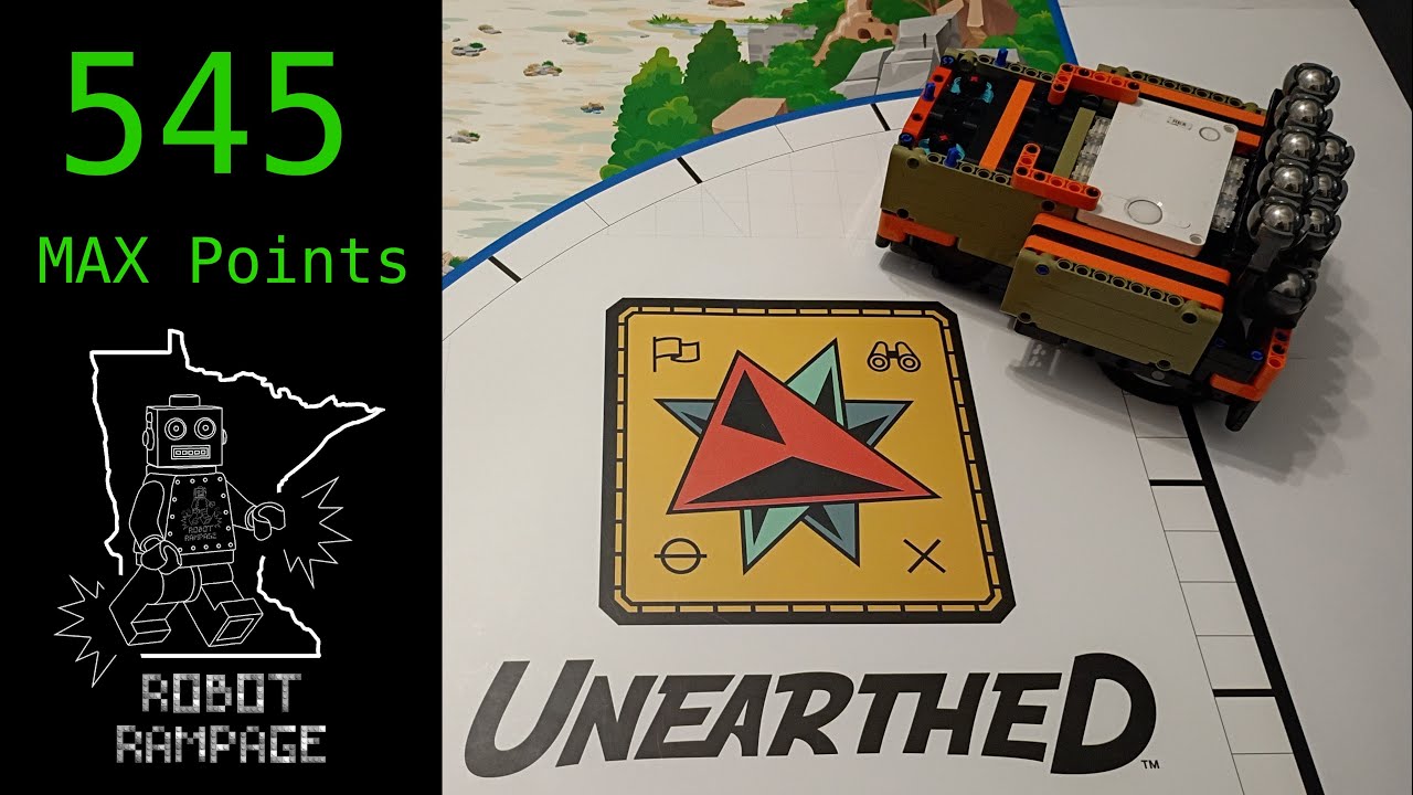 Robot Rampage - FLL Unearthed - 545 Max Points