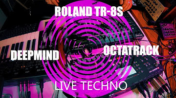 Elektron Octatrack + Roland tr-8S + Deepmind -  Techno Live Performance by Mr.Morkin