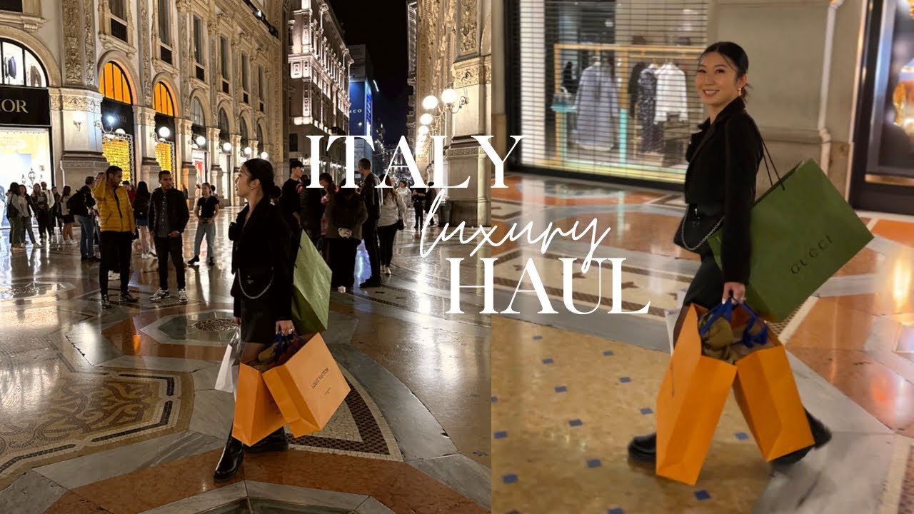 ITALY LUXURY HAUL 2022, Everything you need to know