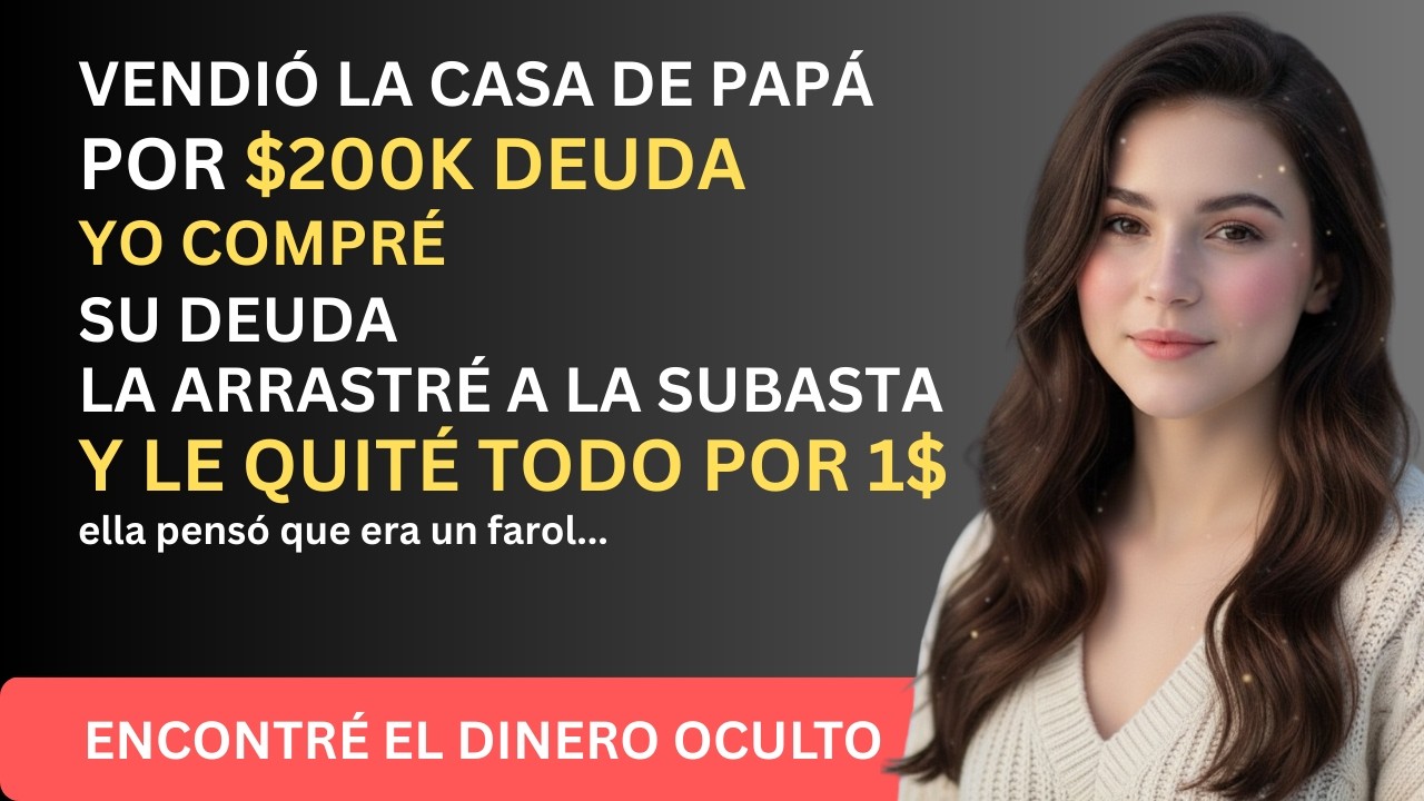 Ella vendió mi casa por sus deudas de juego — Compré su deuda y la recuperé por $1 DÓLAR