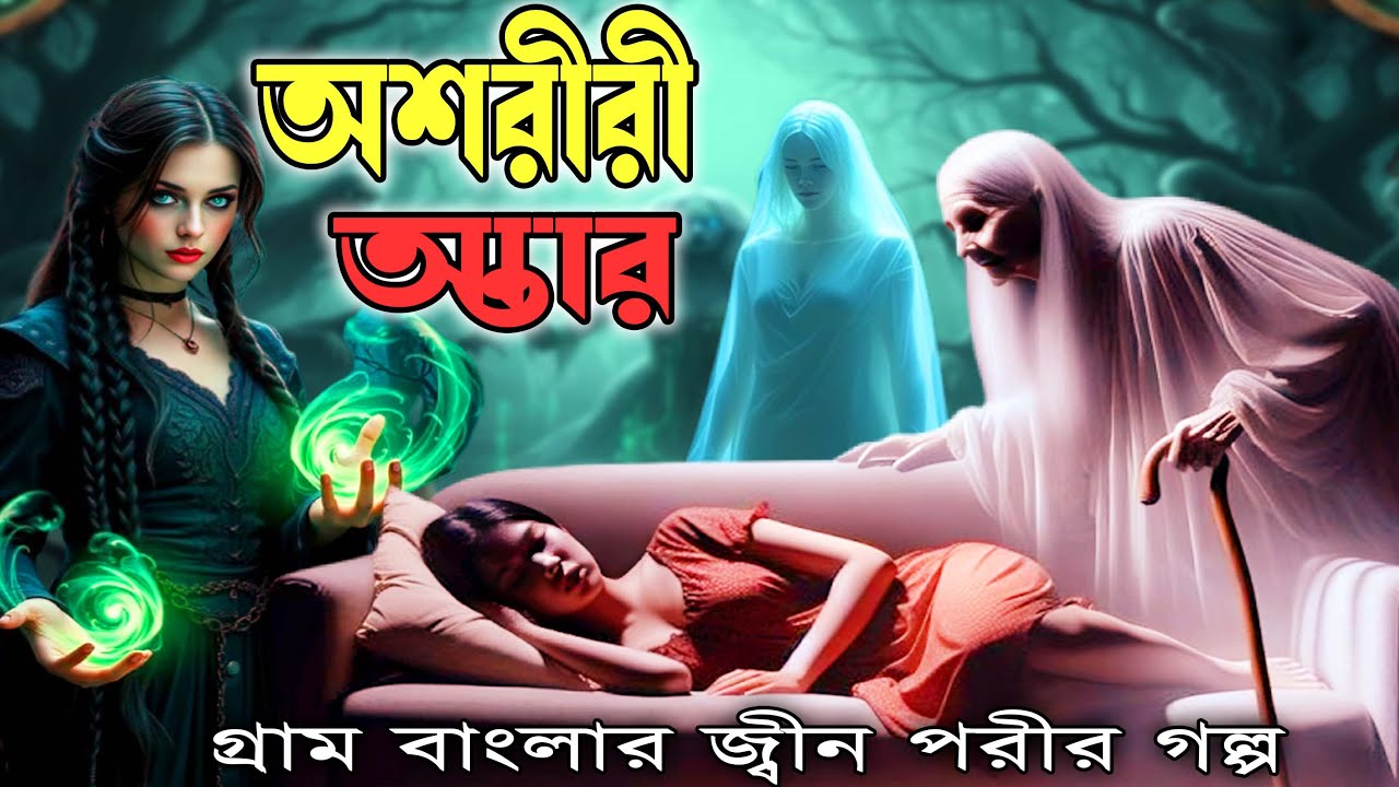 অশরীরী আত্মা রোমান্টিক ইসলামিক স্টরি । সকল পর্ব  জীন পরীর গল্প। ভৌতিক ঘটনা  Golper Rajjo 24