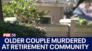 Elderly couple found murdered in senior living community