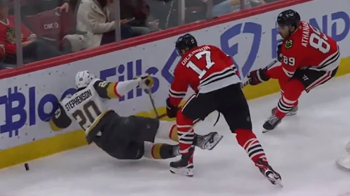 Jason Dickinson Boarding Penalty Against Chandler ...
