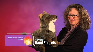 Folkmanis® Coyote Puppet Demo - Retired