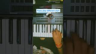 piano play different style || pianotutorial piano shortsvideo