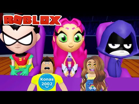 ROBLOX CARTOON NETWORK GAME ON ! TEEN TITANS ISLAND  Roblox Gameplay  Konas2002