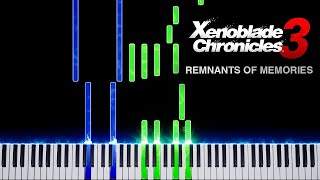 Remnants of Memories - Xenoblade Chronicles 3 (Piano Tutorial)