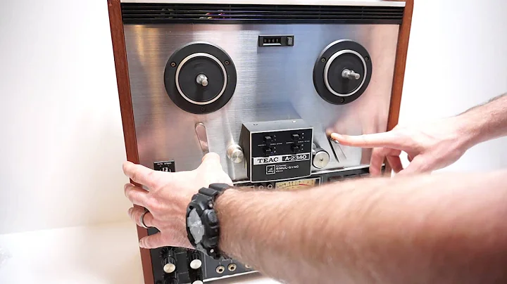 Teac A-2340 4 Channel Simul-Sync Stereo Tape Deck Demo