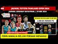 Jadwal Final Thailand Open 2024: Febri / Amalia vs Jongkolphan/Rawinda | Thailand Open 2024 SF