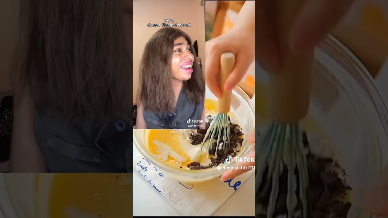 Karan Arjun x ASMR pembuatan kue