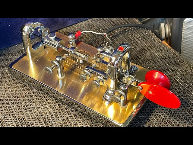 Vibroplex Original Presentation Model,1984. - YouTube