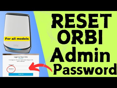 Orbi Router Admin/Login