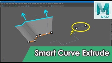 (MAYA) Smart Curve Extrude  wip