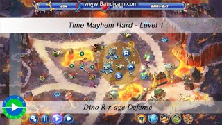 Dino Rage walkthrough (hard - time mayhem) - Level  1 screenshot 3