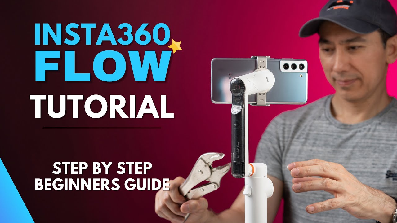 INSTA360 FLOW TUTORIAL for Beginners: How to Setup and Use Features: FULL  GUIDE 