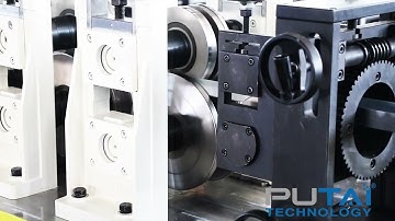 Putai High Quality High Speed CU Channel Metal Profile Roll Forming Machine