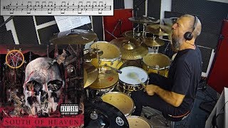 Video thumbnail of "Slayer - South of Heaven - Dave Lombardo Drum Cover by Edo Sala"