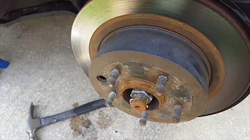 350z install Rotors and Pads