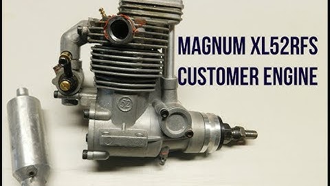 Magnum XL52RFS Customer Engine Inspection Video 1