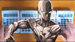 One Punch Man 'Saitama's Theme(Seigi Shikkou)' Calculator Cover