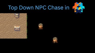 Top Down 4 Directional NPC Chase Script - Defold 2D Tutorial 7 #defold #2dgames